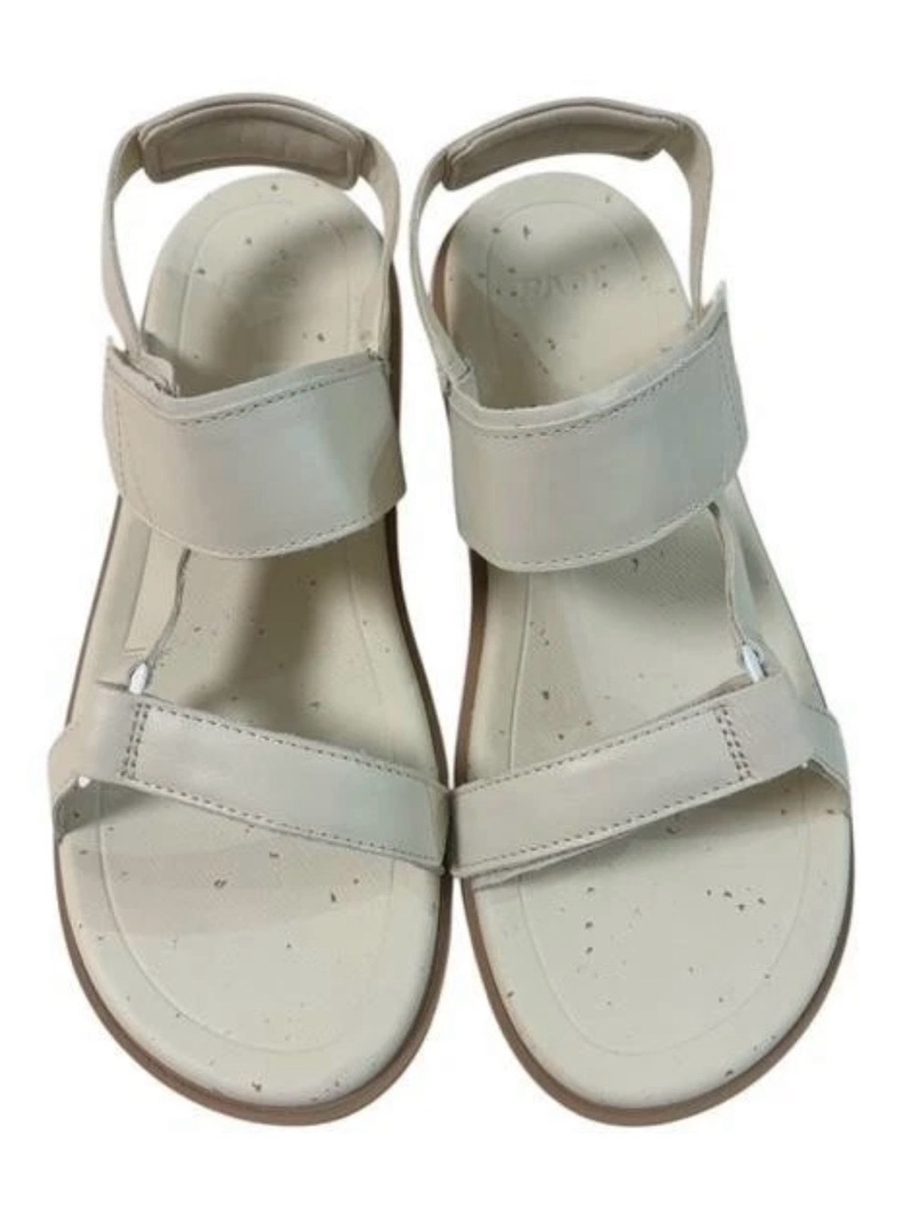 Teva Madera Slingback Sandals Shoes Womens Size 11 Birch Leather Comfort Walking - Picture 2 of 12